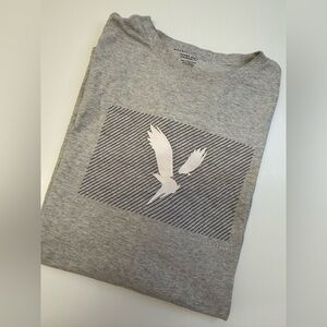 T350- American Eagle Light Gray Super Soft Tee